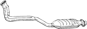 Katalysator Med Tillbeh�r in the group Exhaust parts / Catalytic converter at  Professional Parts Sweden AB (099-499)