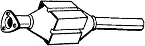 Katalysator Med Tillbehör in the group Exhaust parts / Catalytic converter at Professional Parts Sweden AB (090-771)