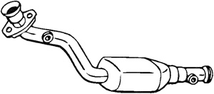 Katalysator Med Tillbeh�r in the group Exhaust parts / Catalytic converter at  Professional Parts Sweden AB (090-566)