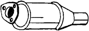Katalysator Med Tillbehör in the group Exhaust parts / Catalytic converter at Professional Parts Sweden AB (099-901)