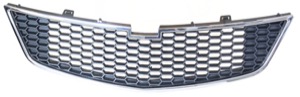 Kylargrill Krom/Svart Underdel in the group Body parts / Body Parts / Radiator Grille / Radiator Grille at  Professional Parts Sweden AB (1120990)
