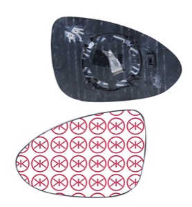 Spegelglas Yttre Spegel H�ger in the group Body parts / Mirror / Mirror Glass, Outside Mirror at  Professional Parts Sweden AB (11361064)