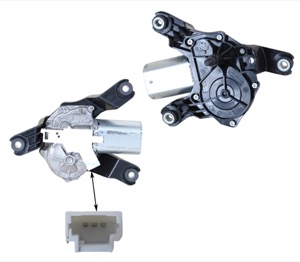 Vindrutetorkarmotor Bak Valeo in the group Wiper equipment / Wiper motor at  Professional Parts Sweden AB (13017170)
