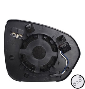 Spegelglas Yttre Spegel V�nster in the group  at  Professional Parts Sweden AB (13081063)