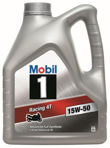 MOBIL 1 RACING 4T 15W-50 4L in the group Oil/Chemicals / Motor oil / 15W-50 at  Professional Parts Sweden AB (142090)