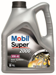 MOBIL SUPER 2000 X1 10W-40 4L in the group Oil/Chemicals / Motor oil / 10W-40 at  Professional Parts Sweden AB (150018)