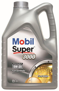 MOBIL SUPER 3000 FORMULA F 5W-20 5L in the group Oil/Chemicals / Motor oil / 5W-20 at  Professional Parts Sweden AB (152865)