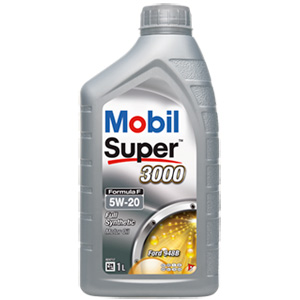 MOBIL SUPER 3000 FORMULA F 5W-20 1L i gruppen Olja/Kem / Motorolja / 5W-20 hos  Professional Parts Sweden AB (152866)