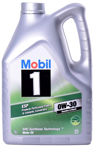 MOBIL 1 ESP 0W-30 4L in the group Oil/Chemicals / Motor oil / 0W-30 at  Professional Parts Sweden AB (153347)