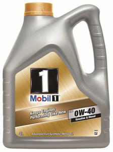 MOBIL 1 FS 0W-40 4L - Replaced by 157297 in the group Oil/Chemicals / Motor oil / 0W-40 at  Professional Parts Sweden AB (153687)