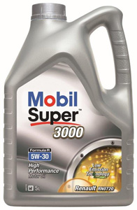 MOBIL SUPER 3000 FORMULA R 5W-30 5L in the group Oil/Chemicals / Motor oil / 5W-30 at  Professional Parts Sweden AB (154126)
