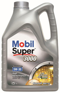 MOBIL SUPER 3000 FORMULA R 5W-30 5L i gruppen Olja/Kem / Motorolja / 5W-30 hos  Professional Parts Sweden AB (154126)