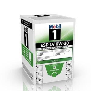 MOBIL 1 ESP LV 0W-30 BAG-IN-BOX-20L in the group Oil/Chemicals / Motor oil / 0W-30 at  Professional Parts Sweden AB (155501)
