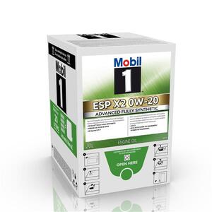 MOBIL 1 ESP X2 0W-20 BAG-IN-BOX-20L - Replaced by 157785 i gruppen Olja/Kem / Motorolja / 0W-20 hos  Professional Parts Sweden AB (155502)