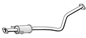 Mittenljuddämpare in the group Exhaust parts / Exhaust muffler & kits at  Professional Parts Sweden AB (16108651)