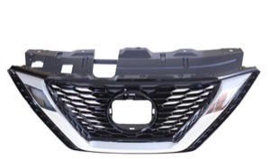 Kylargrill Krom/Svart Med Kamera in the group Body parts / Body Parts / Radiator Grille / Radiator Grille at  Professional Parts Sweden AB (1618994)