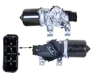 Vindrutetorkarmotor Fram Valeo in the group Wiper equipment / Wiper motor at Professional Parts Sweden AB (16353270)