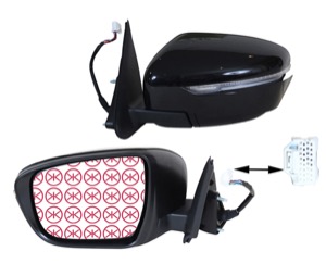 Utv.Spegel Vänster Elektr. Fällbar in the group Body parts / Mirror / Outside Mirror at  Professional Parts Sweden AB (16381033)