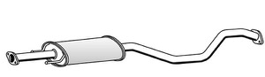 Mittenljuddämpare in the group Exhaust parts / Exhaust muffler & kits at  Professional Parts Sweden AB (16388652)