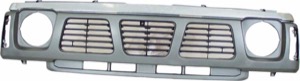Kylargrill Med Dekorlist Krom Silver in the group Body parts / Body Parts / Radiator Grille / Radiator Grille at  Professional Parts Sweden AB (1646994)