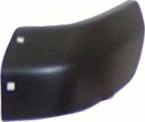 Sttfngare Svart Till Hger Fram in the group Body parts / Body Parts / Bumpers / Bumper Cover at  Professional Parts Sweden AB (1652914)