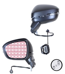 Utv.Spegel V�nster in the group  at  Professional Parts Sweden AB (16561043)