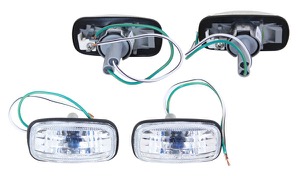 Blinker Sidoinstallation Vit in the group Headlights / Lightning / Side marker lights at  Professional Parts Sweden AB (16680650)
