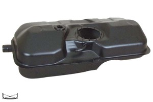 Br�nsletank Inj 35L in the group Body parts / Body Parts / Fuel Tank Filling / Fuel Tank at  Professional Parts Sweden AB (2012009)