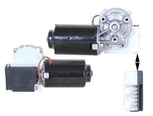 Vindrutetorkarmotor fram in the group Wiper equipment / Wiper motor at  Professional Parts Sweden AB (20173270)