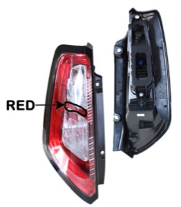 Kombinationsbackljus Med Lamph�llare in the group Headlights / Lightning / Tail lights at  Professional Parts Sweden AB (20190703A1)