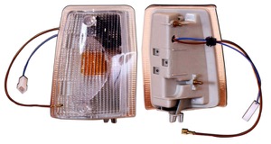 Blinker Med Lamph�llare Vit in the group Headlights / Lightning / Corner lights / Corner lamp at  Professional Parts Sweden AB (20200361)