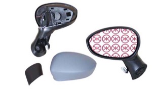 Utv.Spegel M/Grundlack in the group Body parts / Mirror / Outside Mirror at  Professional Parts Sweden AB (20241041)