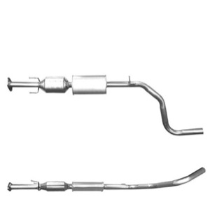 Katalysator Mitt in the group Exhaust parts / Catalytic converter at  Professional Parts Sweden AB (20298601)