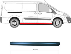 Instegspl�t H�ger in the group Body parts / Repair Panels / Repair Panel, Foot Board / Door Sill at  Professional Parts Sweden AB (2035014)