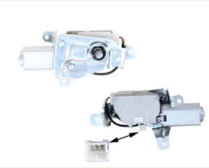 Vindrutetorkarmotor Bak in the group Wiper equipment / Wiper motor at Professional Parts Sweden AB (20427171)