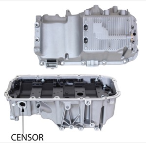 Oljetrg Aluminium in the group Engine parts / Oil pan at  Professional Parts Sweden AB (2043474)