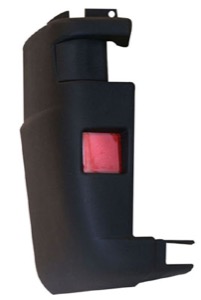 Sttfngare Med Reflektor Svart in the group Body parts / Body Parts / Bumpers / Bumper Cover at  Professional Parts Sweden AB (2093964)