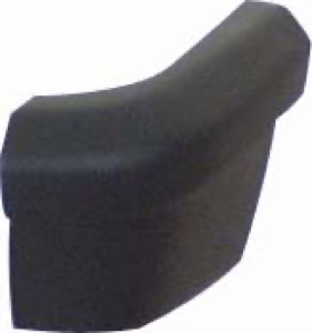 Sttfngare Svart Till Hger Fram in the group Body parts / Body Parts / Bumpers / Bumper Cover at  Professional Parts Sweden AB (2096914)