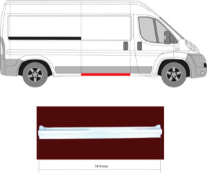 Sdov�gg Till H�ger Fram Underdel in the group Body parts / Body Panel / Body Panel, Sidewall at  Professional Parts Sweden AB (2097002)