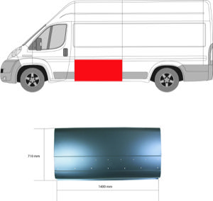 Sdov�gg V�nster Fram Sidpl�t in the group Body parts / Body Panel / Body Panel, Sidewall at  Professional Parts Sweden AB (2097011)