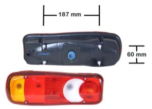 Kombinationsbackljus V�nster in the group Headlights / Lightning / Tail lights at  Professional Parts Sweden AB (20970715)