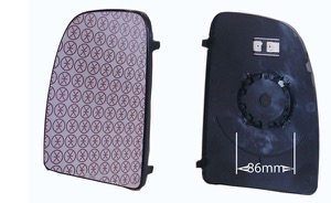 Spegelglas Yttre Spegel Konvex in the group Body parts / Mirror / Mirror Glass, Outside Mirror at  Professional Parts Sweden AB (20971061)