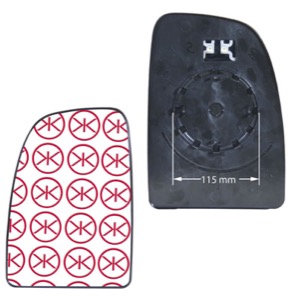 Spegelglas Yttre Spegel Konvex in the group Body parts / Mirror / Mirror Glass, Outside Mirror at  Professional Parts Sweden AB (20971064)