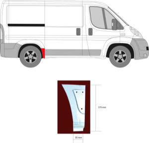 Sdov�gg Till H�ger Fram in the group Body parts / Body Panel / Body Panel, Sidewall at  Professional Parts Sweden AB (2097562)