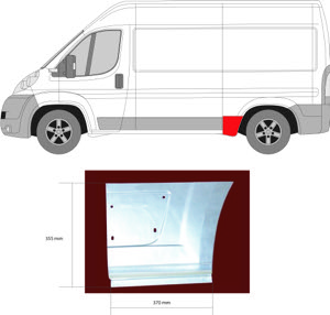 Sdov�gg V�nster Fram in the group Body parts / Body Panel / Body Panel, Sidewall at  Professional Parts Sweden AB (2097563)