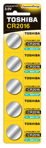 CR2016 Lithium Coins 5-pack in the group Car Battery at  Professional Parts Sweden AB (21045)