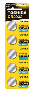 CR2032 Lithium Coins 5-pack in the group Car Battery at  Professional Parts Sweden AB (21065)