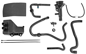 Crankcase ventil upgrade complete in the group Engine parts / Oil trap and separator / Crankcase ventilation kits at  Professional Parts Sweden AB (21341200C)