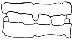 Valve cover gasket in the group Engine parts / Gasket set at  Professional Parts Sweden AB (21346414)