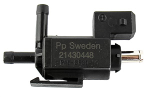 Turbo solenoid valve in the group Engine parts / Kickdown cable at  Professional Parts Sweden AB (21430448)
